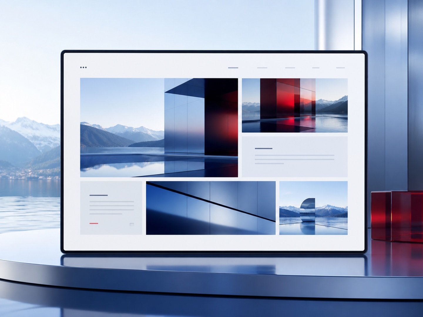 Premium landing website design